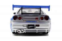 Rychle a zběsile auto 2002 Nissan Skyline 1:24